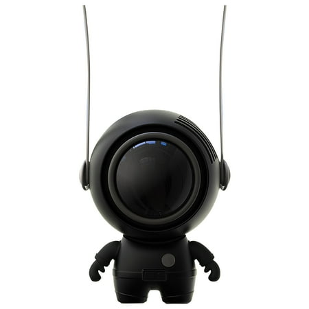 

WHLBF USB Portable Lanyard Small Fan Hanging Neck Handheld Mini Leafless Spaceman Small Fan