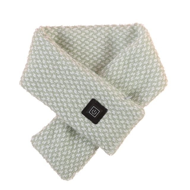 Mink Fleece Heated Scarf Heating Scarf USB Heated Scarfs For Women Rechargeable