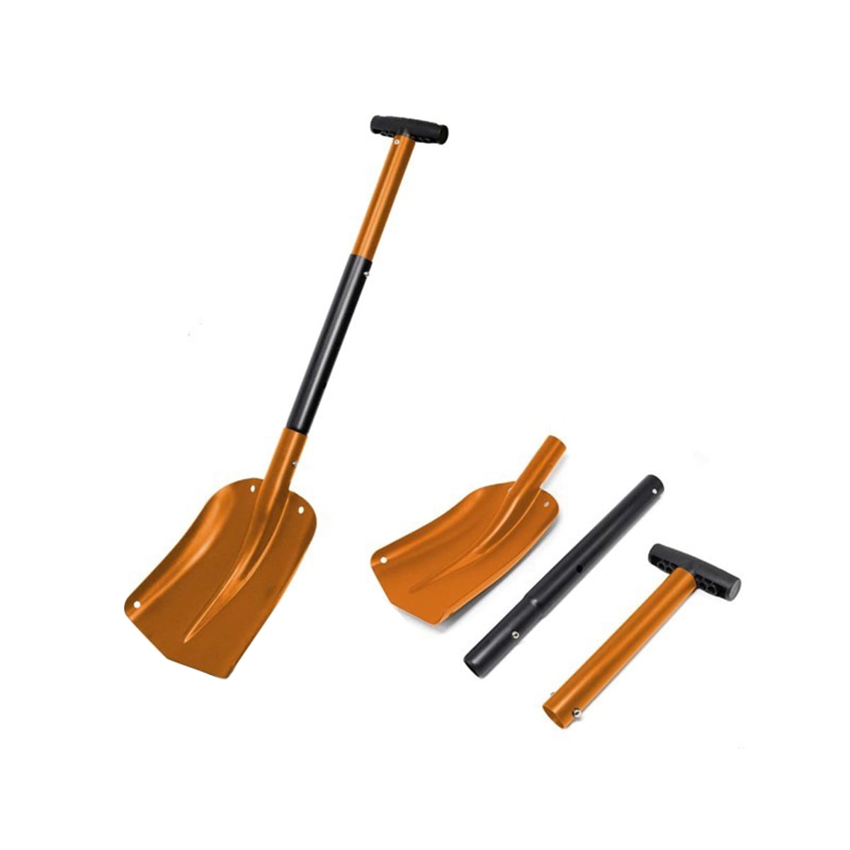 Folding Shovel, Aluminum Lightweight Snow Shovel for Car Folding Shovel, Aluminum Lightweight Snow Shovel for Car