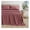 Heathered Dusty Rose, variant on Cotton Jersey Knit King Sheet Set - Ultra-Soft, Stretchy, Heathered Melange Bed Sheets - Cozy, Soft T-Shirt Sheet & Pillowcase Set (Green)