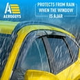 thumbnail image 3 of AEROGUYS Tape-On Window Deflectors Extra Durable Window Visors Rain Guards Fit for Hyundai Tucson 2021-2026, Sun Visors, Wind Vent Visors, Window vent shades, Exterior Car Accessories - 4 pcs. AG0652, 3 of 9