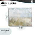 thumbnail image 4 of Stupell Industries Traditional Flowers By The Ocean Canvas Art, 20 x 16, by Creative Studio, 4 of 8
