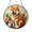 Acrylic 3.5 Inch, variant on Happy Shiba Inu Expression Stained Glass Style Window Decor Suncatcher, Bright Home Accent Gift