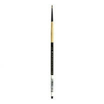 Dynasty Black Gold Brush - Round, Short Handle, Size 3/0