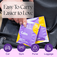 thumbnail image 4 of FOMIN Travel Deodorant Wipes - 15 Count - Calming Lavender and Chamomile - pH Balanced, Hypoallergenic Mini Deodorant Wipes For Women and Men - Individually Wrapped Underarm & Body Wipes, 4 of 6