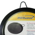thumbnail image 3 of Brentwood 13 inch Carbon Steel Non-Stick Double Burner Comal Griddle, Black, 3 of 6
