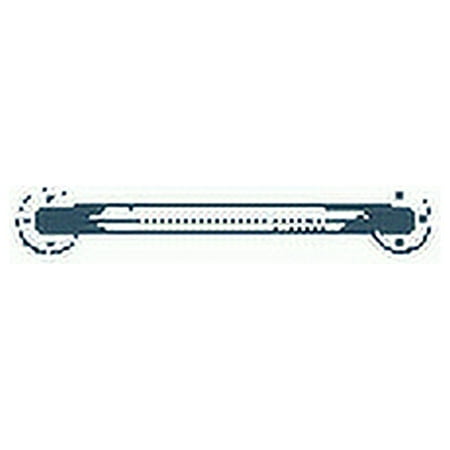 Textured Wall Grab Bar, 16"w X 1"d X 3"h Part No. B210-00 (6/case)