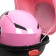 thumbnail image 2 of BERTDOMD 1 Set Motorcycle Top Case Rear Tail Box Motorcycle Trunk Mount Storage Carrier With Backrest, 2 of 6