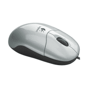 Logitech Pilot Optical Mouse 931781-0914 Silver Wired USB + PS/2