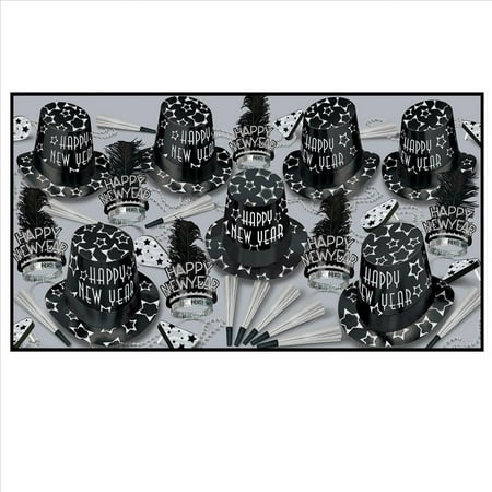 Ddi Black Diamond New Year Party Assortment For 50 (pack Of 2)