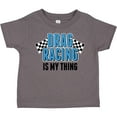 thumbnail image 3 of Inktastic Drag Racing is My Thing with Flags Boys or Girls Toddler T-Shirt, 3 of 5