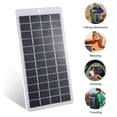 thumbnail image 2 of Amdohai 5W 12V Solar Panel Portable Solar Power Polycrystalline Siliocone Solar Charger Mini High Efficiency Solar Module with Clips, 2 of 7