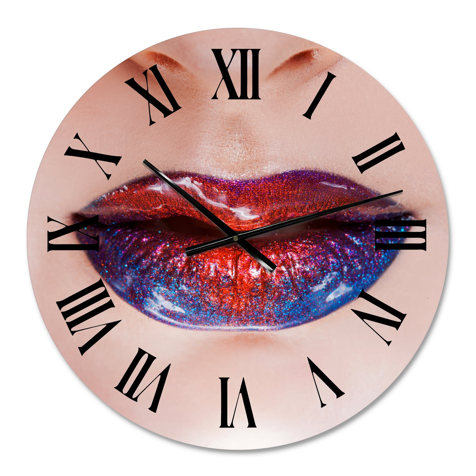 Designart 1 in Modern,Contemporary Wall Clock