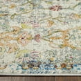 thumbnail image 4 of 2â€™ x 9â€™ Beige Abstract Garden Runner Rug, 4 of 9