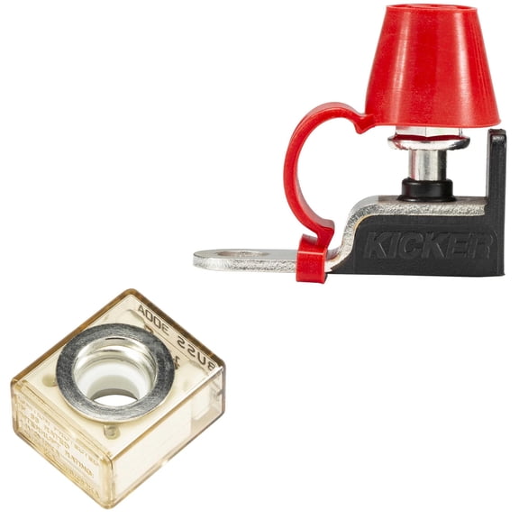Kicker 47KMFMF ABYC  Master Fuse Holder with 300 Amp Fuse