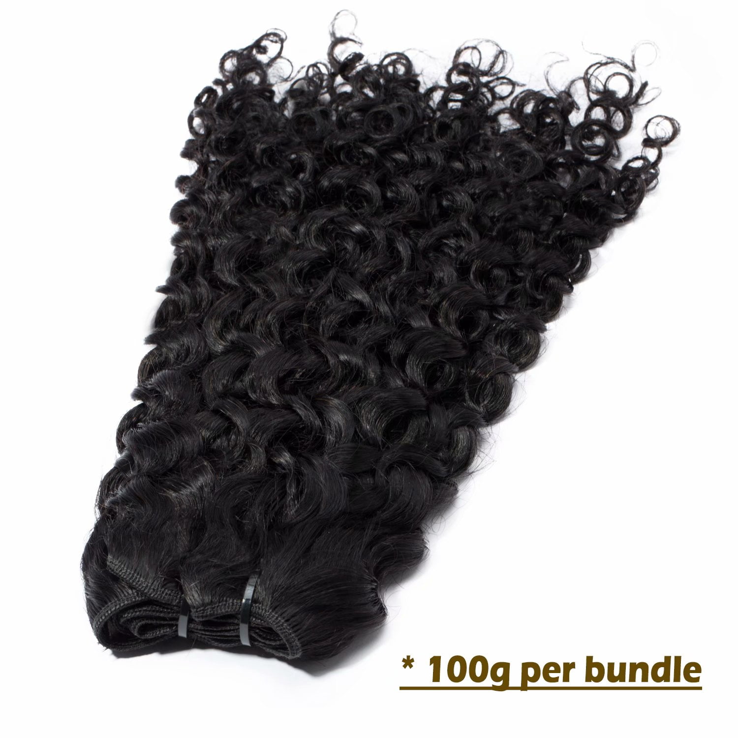 Benehair 100% Virgin Human Hair Extensions Brazilian Hair Weave Weft 1-3 Bundles Thick Water Wave Wavy Black Women 100g 14"-24"