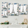 thumbnail image 3 of Herdesigns Pink White Floral 8x10 Picture Frame, Flower Wood Photo Frame for Wall & Tabletop, Vertical & Horizontal Display Home Decor, 3 of 8