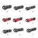 thumbnail image 2 of Soidarity Vástago del manillar de la bicicleta, horquilla delantera, aleación de aluminio de 31,8 MM, extensor de bicicleta ajustable de 85 grados, Ciclismo Rojo 28.6 mm 90 mm Soidarity OD021782-04, 2 of 6