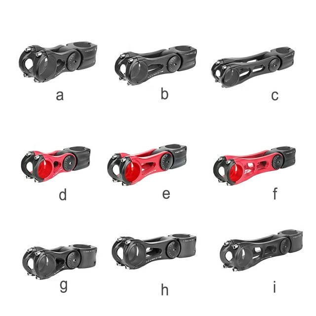 Handlebar Stem Front Fork 31.8MM Aluminum Alloy be adjusted easily; enough 85 Degree Adjustable Bike Extender Replacement Detachable Riser Red 28.6mm 90mm