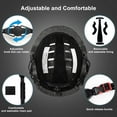 thumbnail image 5 of Bike Helmets for Adults - Front and Rear LED Lights Adjustable Bicycle Helmet for Adults Men Women Scooter Helmet for Commuting, Road Biking, Skating, Scooter, 5 of 6