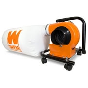 WEN 5.7-Amp 660 CFM Rolling Dust Collector with 12-Gallon Bag and Optional Wall Mount
