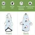 thumbnail image 6 of Cauagu Cute Farm Cow Pattern Winter Pet Hoodie Sweatshirts- Dog Hoodie Sweater with Leash Hole - Cute Dog Hoodie - Pet Clothes Puppy Cat Custume -X-Large, 6 of 8