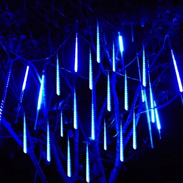 Luz LED 30CM Party LED Lights Shower Rain Snowfalls Tree Garden Outdoor AHeartcove LED221201-0450JD
