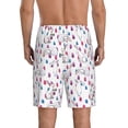 thumbnail image 4 of Lsque Rabbit Eating Mens Sleep Pajama Shorts,Short Pajama Pants, Cotton Ultra-Soft Knit-X-Large, 4 of 9