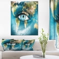 thumbnail image 1 of Design Art - Planet Earth and Blue Eye, 1 of 3