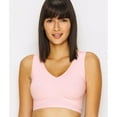 thumbnail image 2 of Calvin Klein NYMPH'S THIGH Invisibles Lightly Lined V-Neck Bralette, US Large, 2 of 4