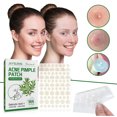 thumbnail image 4 of Parche invisible para acné, limpieza de maquillaje, parche para acné, cierra el acné y desvanece las marcas de acné, limpieza hidratante y reparadora, 4 of 5