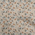thumbnail image 1 of oneOone Viscose Jersey Brown Fabric Floral Sewing Fabric By The Yard Printed Diy Clothing Sewing Supplies 60 Inch Wide, 1 of 5
