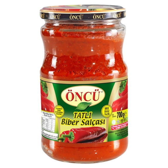 Oncu 3-Piece Pepper Paste, Mild, 24.7oz (700 gr)