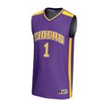 thumbnail image 2 of Unisex GameDay Greats #1 Purple LSU Tigers Lightweight Basketball Fashion Jersey, 2 of 4