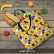 thumbnail image 5 of Easygdp Blue Striped Sunflower Bolsa Tote para Mujer, Bolso de Hombro para Trabajo, Playa, Viajes, Compras y Supermercado, 5 of 7