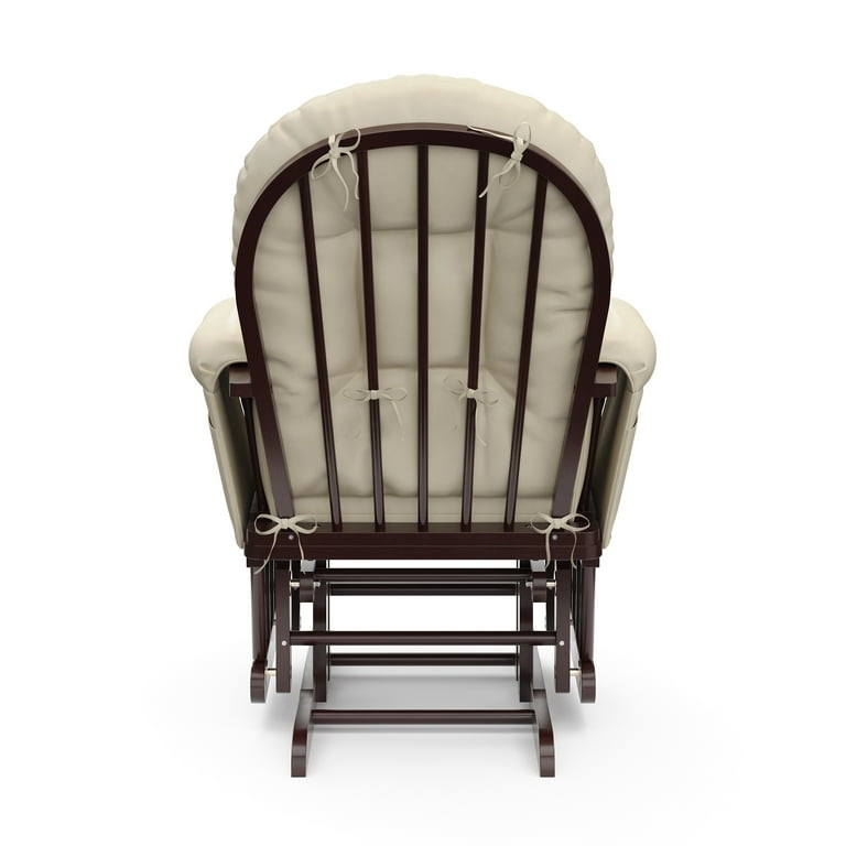 Espresso rocking online chair