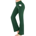 thumbnail image 2 of Pantalones de yoga de cintura alta, estilo micro, de pierna ancha y transpirables, para mujer, 2 of 5