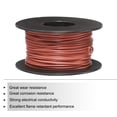 thumbnail image 3 of Silicone Wire 28AWG 28 Gauge Flexible Tinned Copper Standard High-Temperature Hookup Wire Brown 30m/98ft, 3 of 6