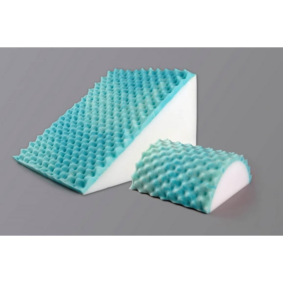 Bodyform® Orthopedic - Convoluted Gel Wedge and Knee Rest Set