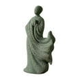 thumbnail image 2 of Estatua de monje de estilo chino, micropaisaje, regalo, centro de mesa coleccionable, arte artesanal, adorno de bonsái, decoración de mesa. Estilo A, 2 of 8