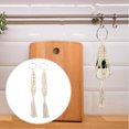 ifundom 2pcs Cotton Rope Planter Hangers Creative Hanging Planter