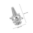 thumbnail image 4 of GETAJGHSD 10Pcs Dress Decoration Rivets Silver Metal Studs for DIY Projects, 4 of 5