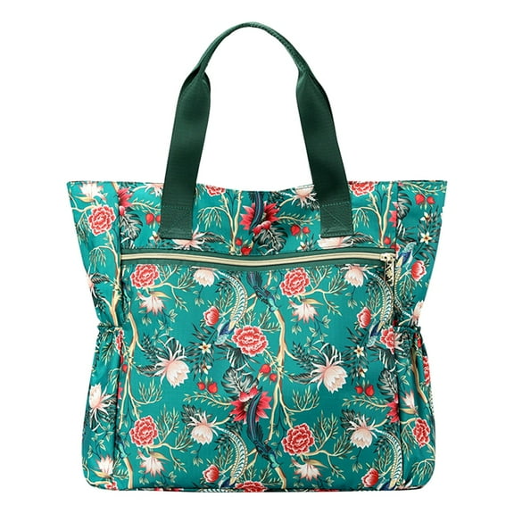 ZTTD Tote Bag for Women Large Lightweight Nylon Shoulder Handbags and Travel Work Purse