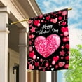 thumbnail image 5 of Happy Valentine''s Day Love Heart Decoration House Flag Outdoor Yard Flag 28" x 40", 5 of 5