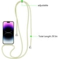 thumbnail image 2 of Crossbody Case for iPhone 14 Pro Max with Card Holder,Shockproof Liquid Silicone Case with Adjustable Rope Lanyard Strap for iPhone 14 Pro Max 6.7 inch,Beige, 2 of 10