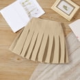 thumbnail image 2 of REDARER Girls Pleated Mini Skirt Elastic Waist A‑Line Tennis Skirt for School Uniform Casual Daily and Sport Activity Wear,9-10 Years, 2 of 8