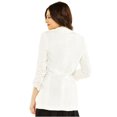 thumbnail image 2 of Aeropostale Bethany Mota Blazer - Chaqueta para mujer, color blanco hueso, XS Aeropostale Sin botÃ³n, 2 of 2