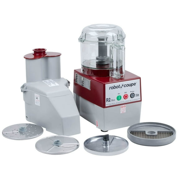 Robot Coupe R2CLRDICE Combination Food Processor w/ Dicing