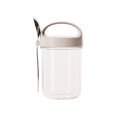 thumbnail image 4 of Birdeem Breakfast Cup with Spoon Yogurt Cup Glass Large Mouth Sealed Jar Overnight Oatmeal Cup Milkshakes Cup Multi-Grain Cereal, 4 of 5