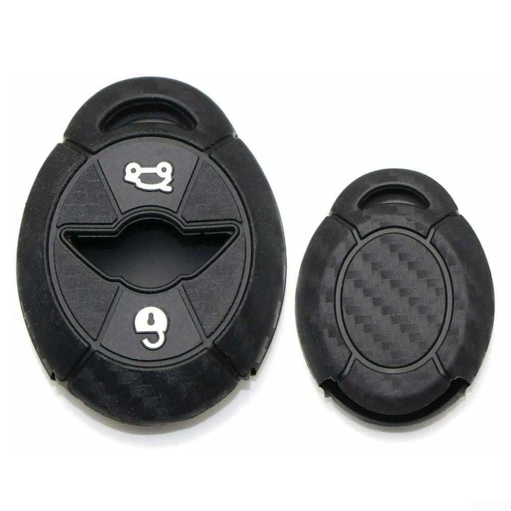 CARBONLOOK Car Remote Key-Copertura per Mini Cooper r50 r52 r53 3 tasti-caso 